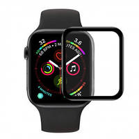 Скло захисне Full Glue для для Apple Watch 38мм- чорний