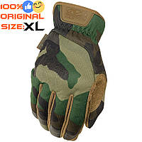 Тактические перчатки Mechanix FastFit® Woodland, размер XL, артикул FFTAB-77-011