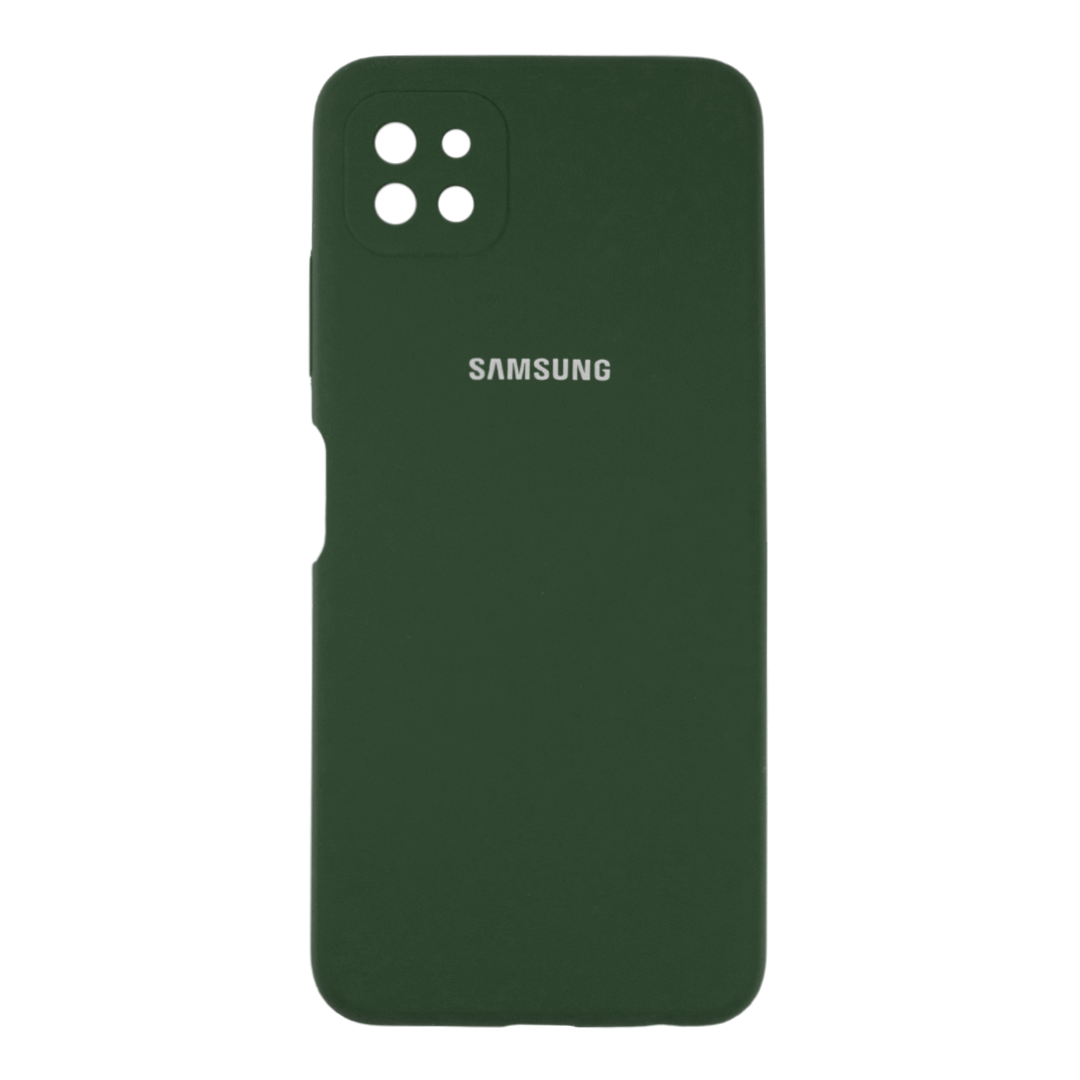 Чохол Silicone Case Premium для Samsung Galaxy A22 5G Dark Green