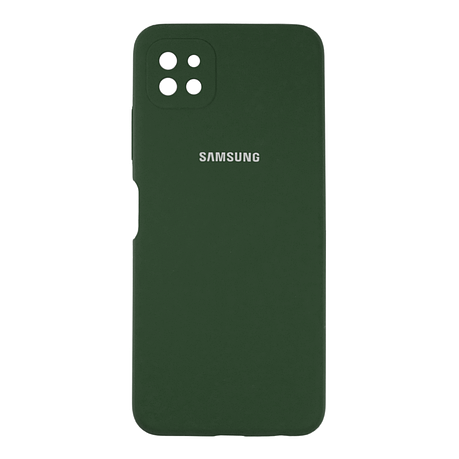 Чохол Silicone Case Premium для Samsung Galaxy A22 5G Dark Green, фото 1