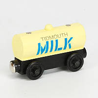 Деревянный вагон c молоком на магнитах из мультфильма Томас и его друзья