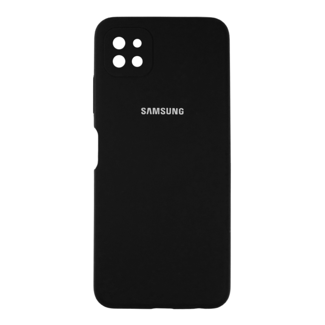 Чохол Silicone Case Premium для Samsung Galaxy A22 5G Black