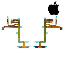 Шлейф для iPod Touch 5G, кнопки вмикання, кнопок звуку, з компонентом, оригінал