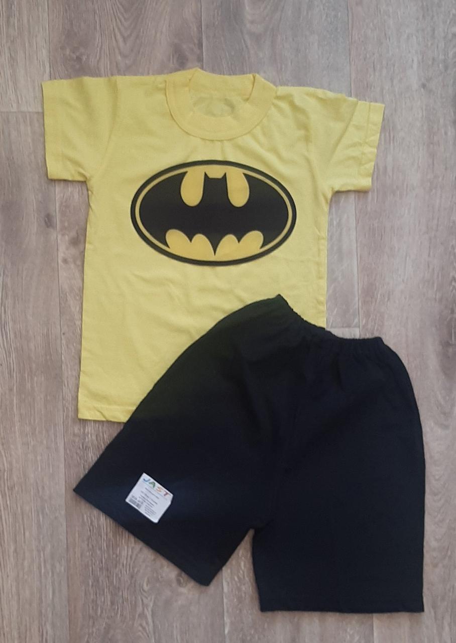 Костюм дитячий на хлопчика шорти та футболка Бетмен Batman