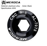 Болт MEROCA для затискання шатунів Hollowtech, різьба M18, чорний
