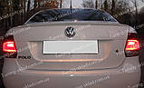 Cпейлер Фольксваген Поло 5 седан (спойлер на кришку багажника Volkswagen Polo 5), фото 8