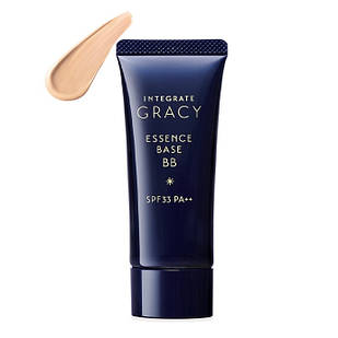 Shiseido Integrate Gracy Essence Base BB Cream SPF33/PA++ 79% зволожуючих інгредієнтів, тон 1 світлий беж, 40 мл