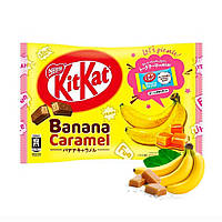 Шоколадний батончик KitKat Банан та Карамель 127 г.