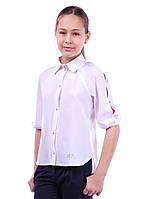 Блуза школьная для девочки "АR"