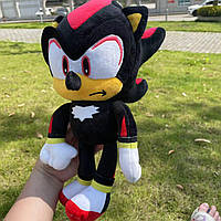 Мягкая игрушка Соник 40см, Sonic, плюшевая игрушка, мультяшная игрушка Черный