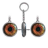 Брелок 6964 об'ємне Око червоне