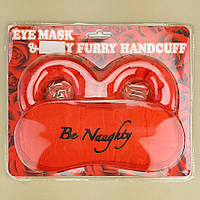 Еротичний набір BE NAUGHTY (червоний)