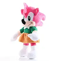 Мягкая игрушка Соник 40см, Sonic, плюшевая игрушка, мультяшная игрушка Розовый