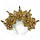 Аксесуар новорічний обідок 52006 Корона Блиск (золотий), фото 2