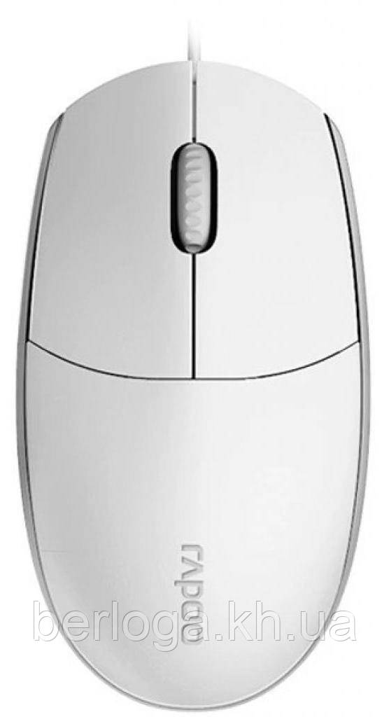 Мишка RAPOO N100 White