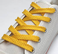 Шнурки плоские Тип 4.7 120 см Желтый