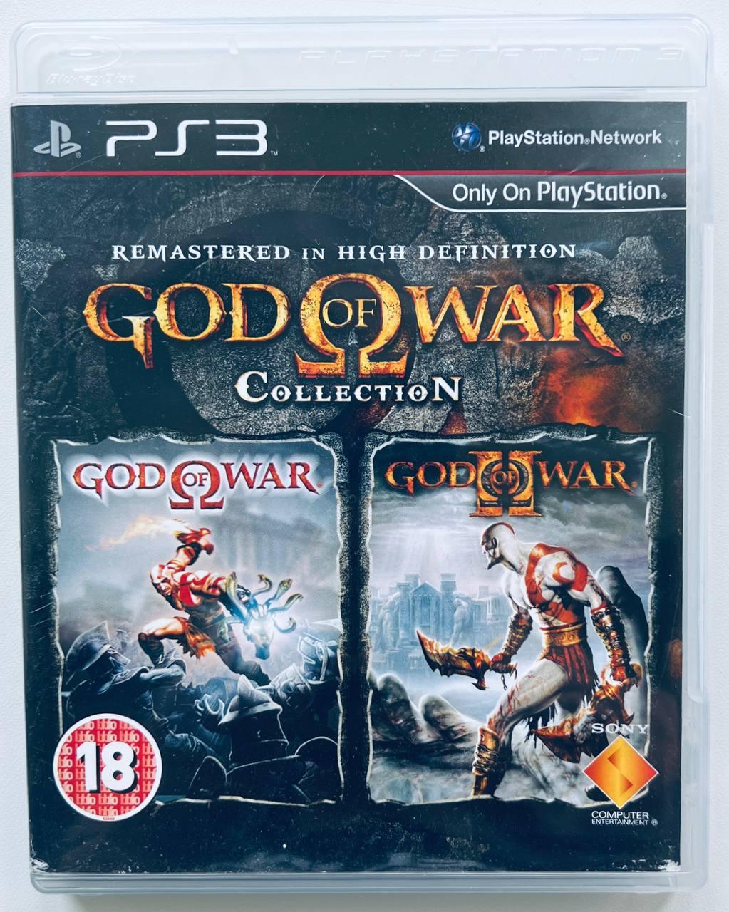 God of War Collection, Б/У, английская версия - диск для PlayStation 3 ...