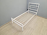 Ліжко Хайфа Міні 90*190 металеве LOFT, фото 4