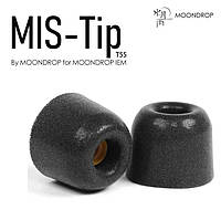 Moondrop T55 Tips - пенные амбушюры для IEMs наушников "S" (2 шт.)