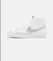 Мужские / женские кроссовки Nike Blazer Mid 77 "White/Metallic Silver 37