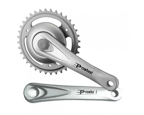 Шатуни Prowheel PRO-A42 42Т 170L під планетарну втулку Nexus сірий