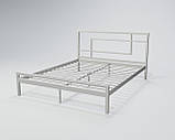 Ліжко Хайфа 140*190 металеве LOFT, фото 4