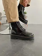 Женские ботинки Dr. Martens Jadon Platform Black Мех