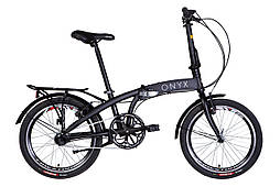 Велосипед 20" Dorozhnik ONYX PH Falcon 3 2022 рама - 12.5" чорний