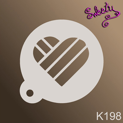 Трафарет для аквагриму багаторазові Соцмережі, Stencils by Sweety, фото 1