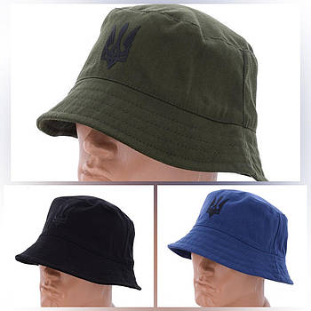 Панама чоловіча спортивна ОГ +/- 56 патріотичний принт у різних варіантах Panda