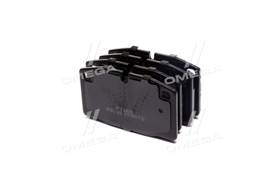 Колодка торм. диск. STANDARD  OPEL KADETT E, OMEGA A, VECTRA A передн. (RIDER) RD.20939STD UA51, фото 1