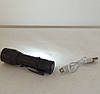 Ліхтарик тактичний з USB зарядкою, у боксі (металевий чорний), фото 4