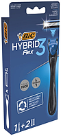 Станок для бритья BIC Flex 3 Hybrid (2 сменные кассеты)