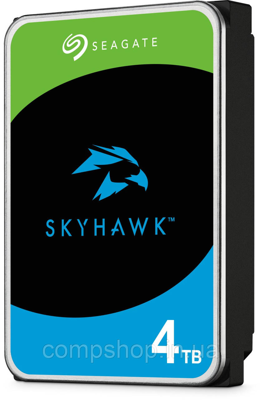 Жорсткий диск 3.5"   4TB  Seagate SkyHawk  (SATA 3, 5900rpm, 256MB) (ST4000VX016) (код 130363)
