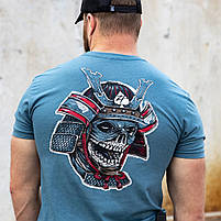 Футболка Zero Foxtrot American Bushido Tee | Indigo, фото 5