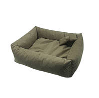 Лежак для собак і котів Бліц коричневий