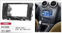 2-DIN переходная рамка GREAT WALL Hover (Haval) H6 2011-2016, CARAV 11-381