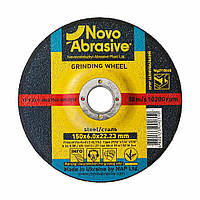 Круг шлифовальный по металлу NovoAbrasive WG2715060 т27 14А 150*6,0*22,23 мм