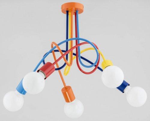 Люстра різнокольорова лофт ALFA Tango Color 28265, фото 1