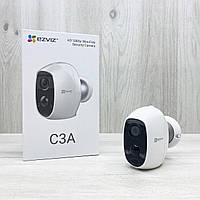 IP wifi камера видеонаблюдения Smart Camera CS-C3A (B0-1C2WPMFBR) 2МП Wi-Fi EZVIZ с аккумулятором