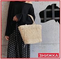 Модная плетеная женская сумка из полиуретана stylish weaving женская пляжная сумка бытовая