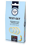 Набір презервативів Mister Size test-set 53–57–60, 3 розміри + лінійка, товщина 0,05 мм Кітті, фото 3