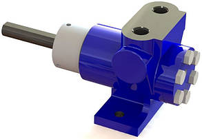 Шестерний насос для перекачування крему, в'язких рідин, меду, мальтозного сиропу RL 1/4", Q=0,1м3/год; P=10бар