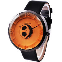 Мужские кварцевые часы на руку 9199G Светло-коричневый экран