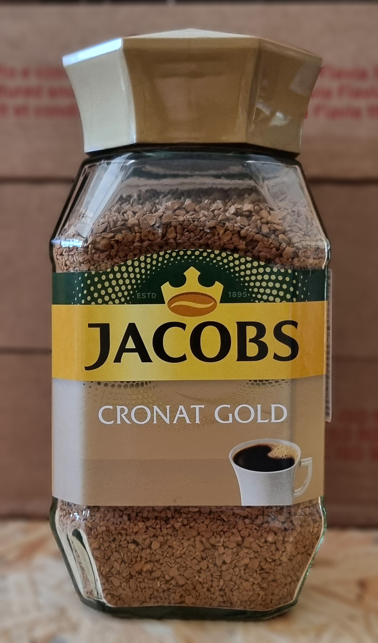 Кава розчинна "Jacobs Cronat GOLD" 200 грамів Німеччина, фото 1