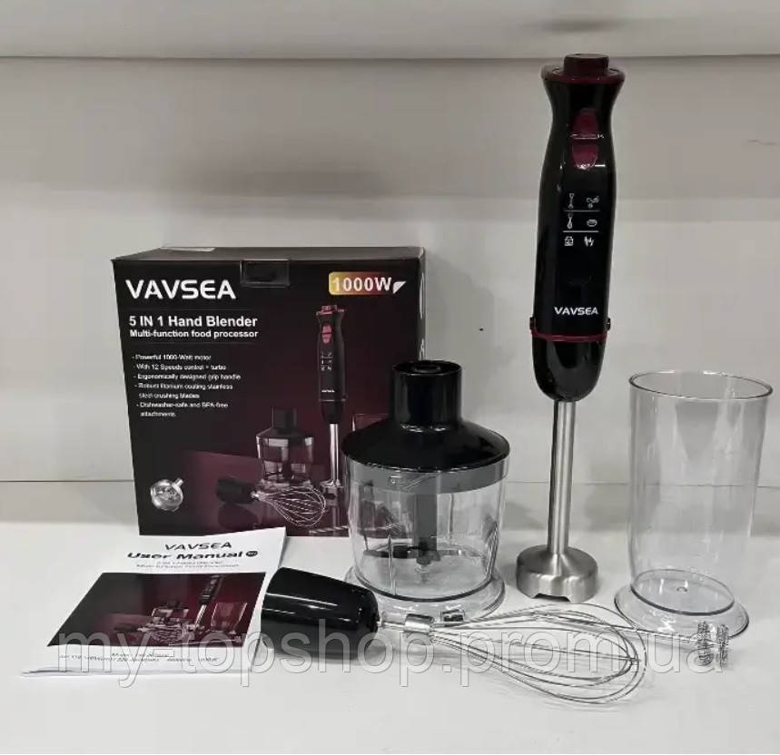 VAVSEA Hand Blender Owner's Manual