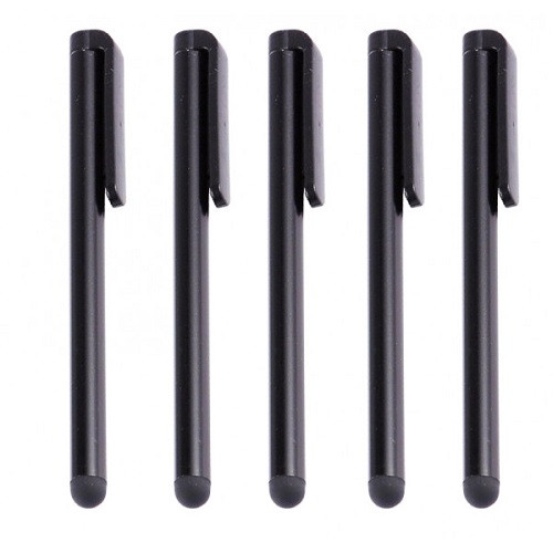 Стилус для ємнісних екранів Value S0537X5 5шт чорний