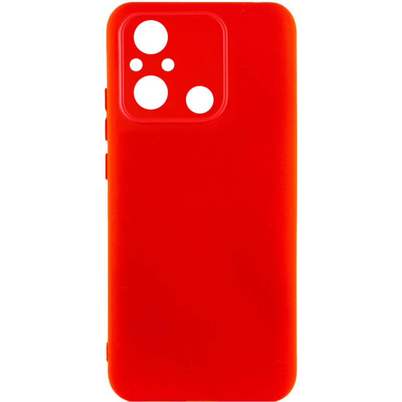 Чохол Silicone Cover Lakshmi Full Camera (A) для Xiaomi Redmi 12C Червоний / Red, фото 1