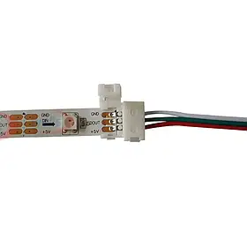 Дріт монтажний, 3-жильний, 10 см. Провід для світлодіодної стрічки.