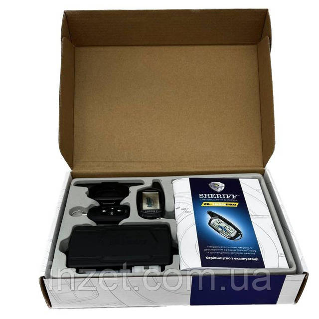 Автосигнализация SHERIFF ZX-1095 PRO DIALOGUE 868 Mhz CAN ready с